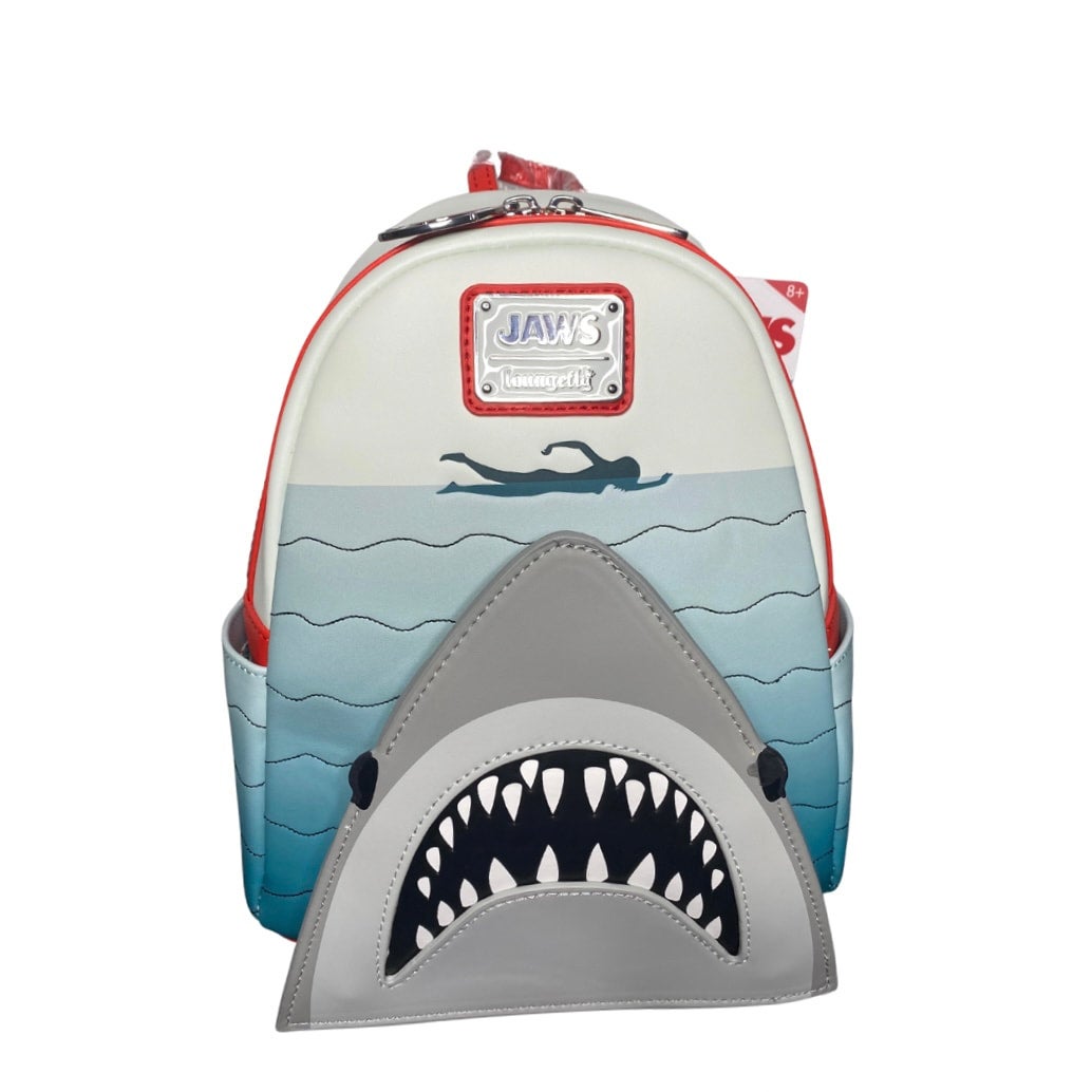 Universal Studios Jaws Loungefly Mini Backpack | Theme Park