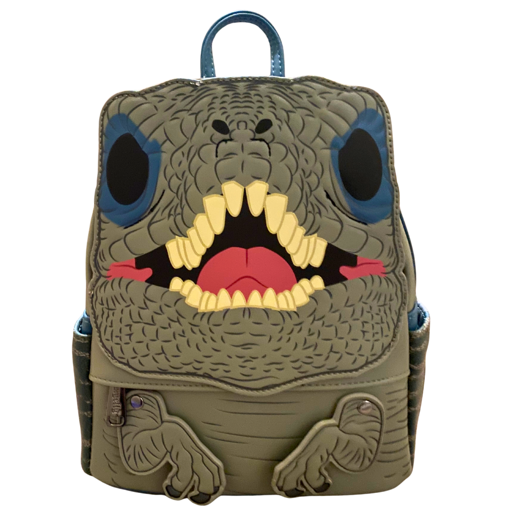 Jurassic Park Raptor Blue Loungefly Mini Backpack Theme Park Finds